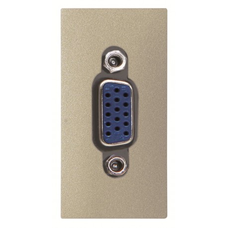 NIESSEN 2CLA215550N1901 2CLA215550N1901 N2155.5 CV NIESSEN Toma VDI VGA conexión con tornillo CV